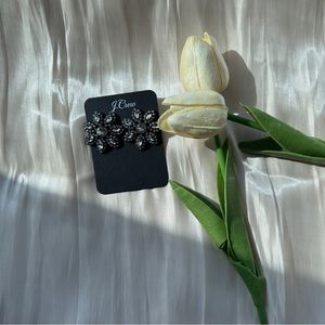 NEW J.Crew Snowflake Diamonds Earrings